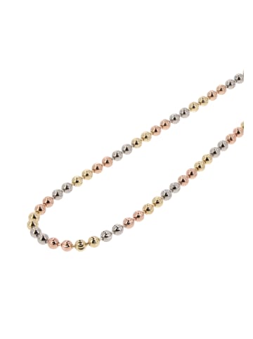 faina Women Beaded Necklace in Gold Rose Silver