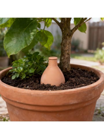 relaxdays 2 x Ollas in Terrakotta - 1 l