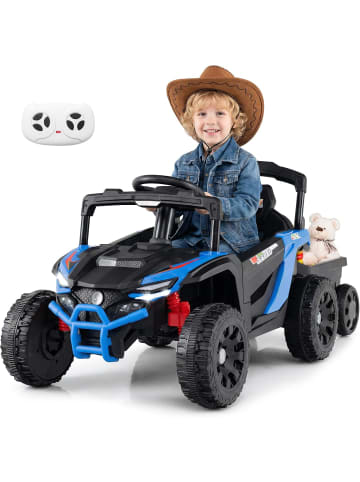 COSTWAY Kinder Elektroauto ab 3 Jahren in Blau