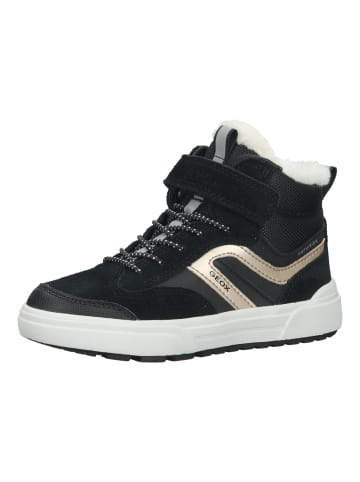 Geox Sneaker in Schwarz/Gold