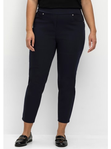 sheego Schlupfhose in nachtblau