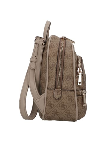 Guess Manhattan II City Rucksack 26 cm in latte logo