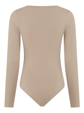 Laura Scott Langarmbody in beige
