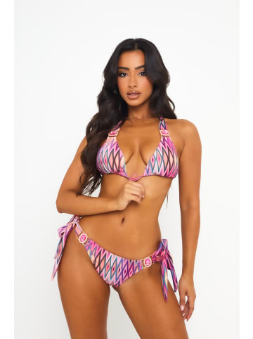 Moda Minx Bikinihose Chic in Chevron in Pink_Chevron
