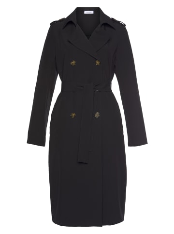 LASCANA Trenchcoat in schwarz