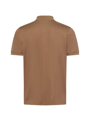 Ragman Poloshirt in camel - 0016