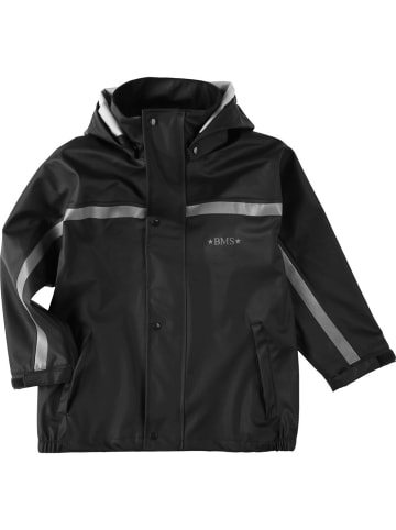 BMS Kinder Regenjacke "Matschjacke  Softskin" in Schwarz