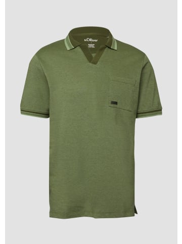 s.Oliver Polo-Shirt in 79W2_olivgrün