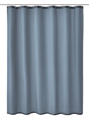 Kleine Wolke textiler Griff Duschvorhang Rica in blau