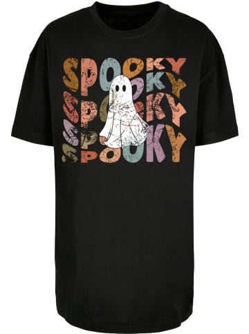 Merchcode Merchcode Ladies Halloween - Spooky Ghost Tee in black