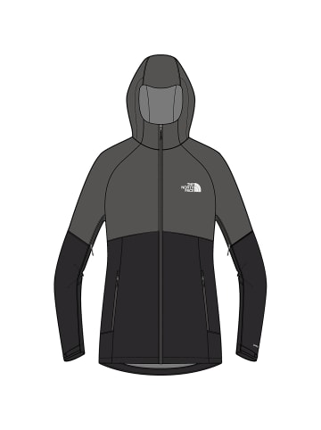 The North Face W DIABLO DYNAMIC ZIP-IN JACKET in Grau0659