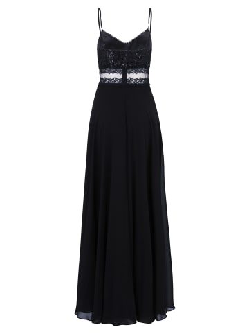 Vera Mont Abendkleid mit Spitze in Schwarz