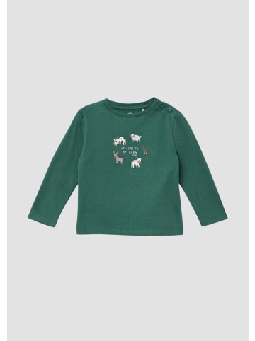 s.Oliver T-Shirt in 7945_tannengrün