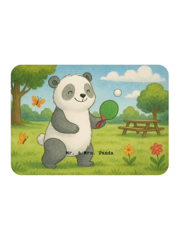 Mr. & Mrs. Panda Kühlschrankmagnet Panda Tischtennis Design ohne... in Weiß