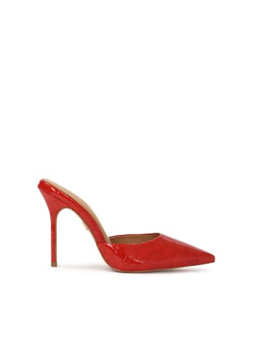 Kazar Halbschuhe Slipper in Rot