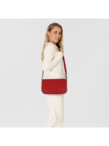 LIEBESKIND BERLIN Clarice Umhängetasche Leder 27 cm in true red