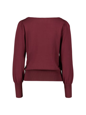 Zero  Strickpullover mit Ballonärmeln in Mystic Berry
