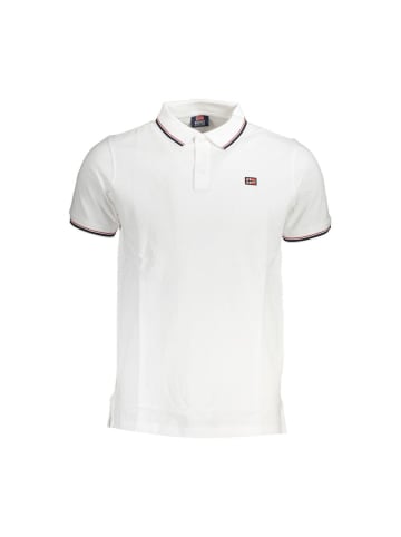 NORWAY 1963 Weiß Baumwolle Herren Polo
