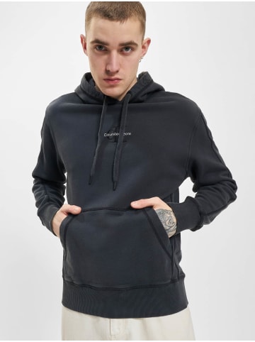 Calvin Klein Kapuzenpullover in black washed