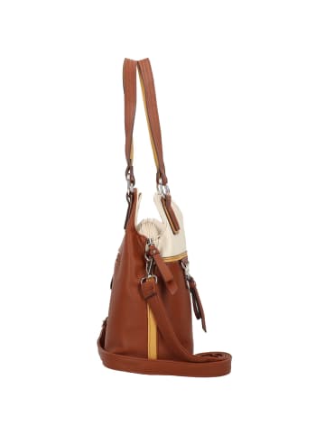 Tom Tailor Jule Schultertasche 32 cm in mixed cognac