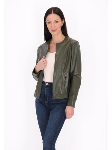 Usha Women Jacket in Green