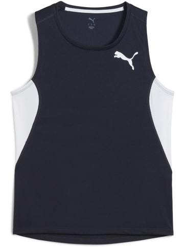 Puma Sportshirt "W CROSS THE LINE SingleT 3.0" in Blau