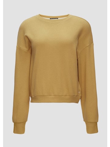 QS Sweatshirt in 1602_goldgelb