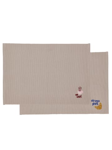 SÖDAHL Tischset Tischset in Coffee brown