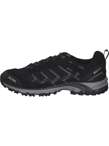 MEINDL Trekkingschuhe in Schwarz/Silber