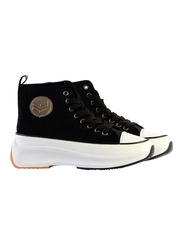 Kaporal Christa – Hohe Sneaker mit Schnürung Schwarz