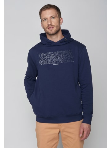 GreenBomb Hoodie Bike Slow in Marineblau