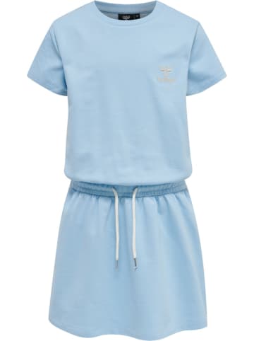 Hummel Kinder-Maxikleid "Calida Dress S/S" in Blau