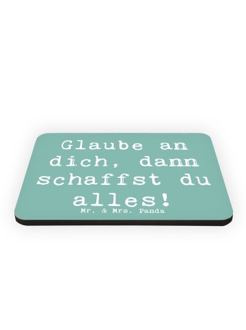 Mr. & Mrs. Panda haftmagnet Spruch Angst überwinden mit Spruch in Meeresbrise
