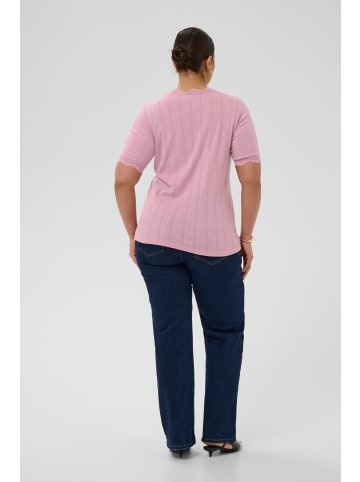 KAFFE curve T-shirt KCtina Tight fit in Mauve Shadows