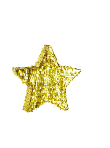 relaxdays 3tlg. Pinata Set "Stern" in Gold