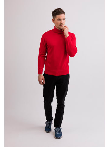 CASH-MERE.CH Rollkragen Pullover in Rot