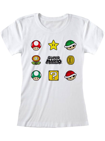 Super Mario Shirt in Weiß