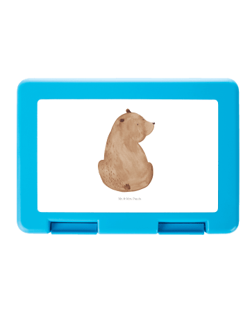 Mr. & Mrs. Panda Bento Box Bär Schulterblick ohne Spruch in Weiß