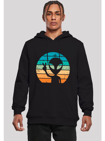 F4NT4STIC Hoodie Alien Piece Sonnenuntergang in schwarz