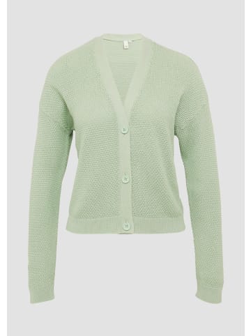 QS Strickjacke in 6503_hellgrün