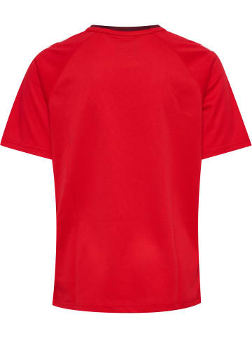 Hummel T-Shirt Raglanärmel Hmlmatch Kinder in TRUE RED/ZINFANDEL