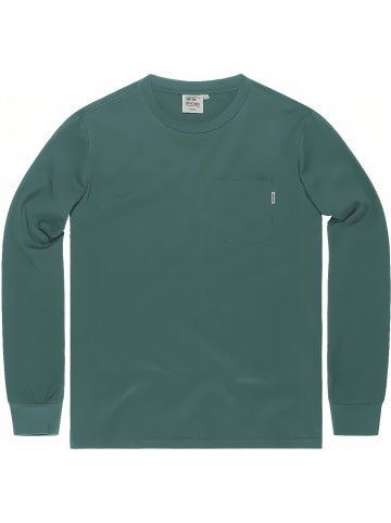 Vintage Industries Longsleeve in Blau
