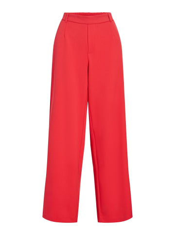 Vila Wide Leg Hose in Hibiscus