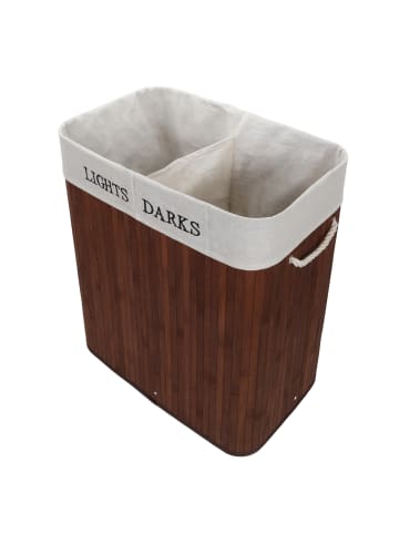 NUXIO Wäschekorb in braun