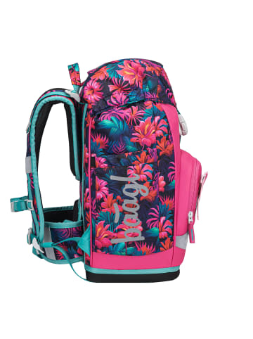 BAAGL 3-tlg. Set: Schulrucksack Airy Plus in Rosa Flamingos