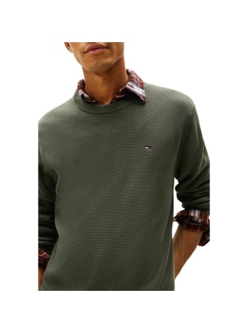 Tommy Hilfiger Grün Bio-Baumwolle Sweatshirt