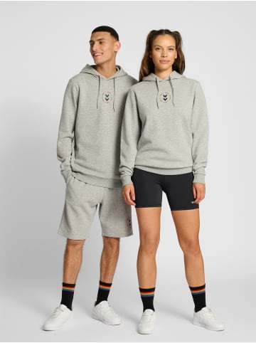 Hummel Verstellbare Taille Kapuzenpullover Hmleverything Erwachsene in GREY MELANGE