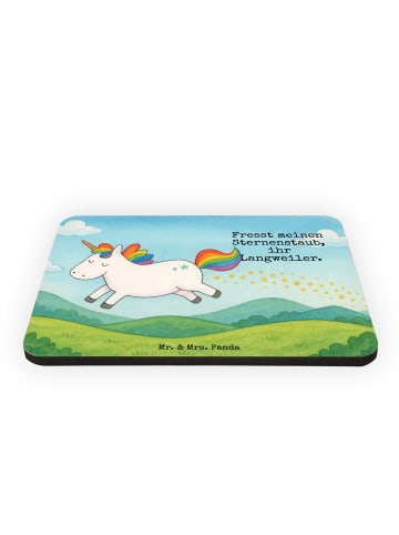 Mr. & Mrs. Panda whiteboardmagnet Einhorn Happy Design mit Spruch in Weiß