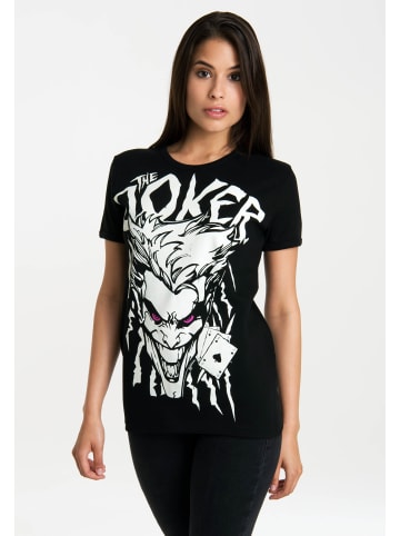 Logoshirt T-Shirt The Joker in schwarz