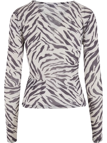 Noisy may Noisy may NMJUDITH L/S MESH TOP BG NOOS in black